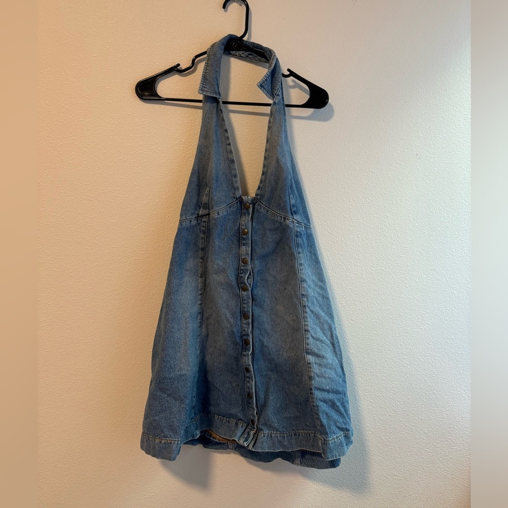 Free people denim dress